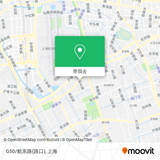 G50/航东路(路口)地图