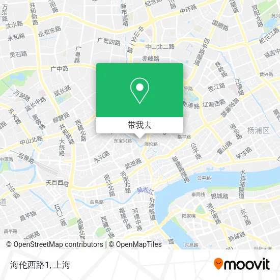 海伦西路1地图