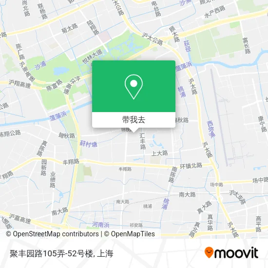 聚丰园路105弄-52号楼地图