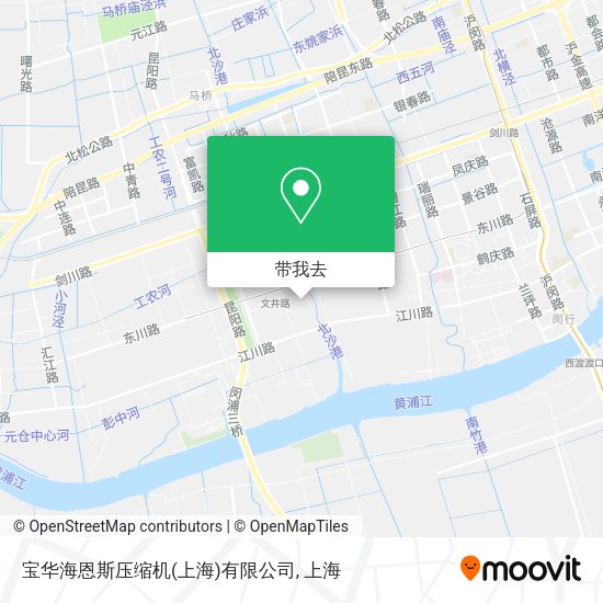 宝华海恩斯压缩机(上海)有限公司地图