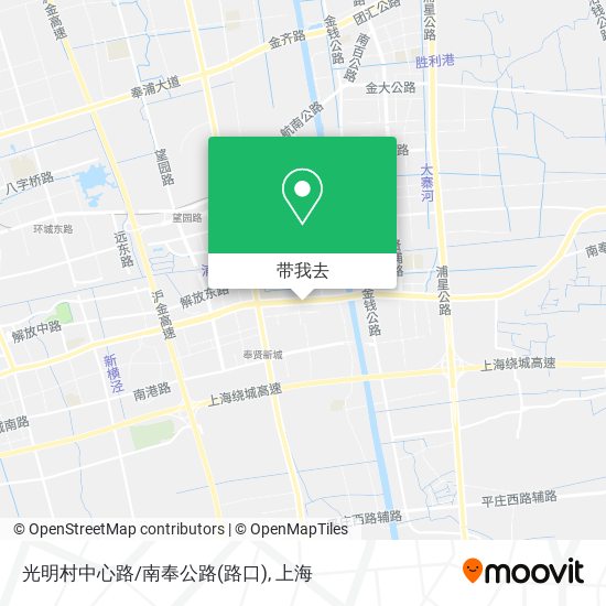 光明村中心路/南奉公路(路口)地图