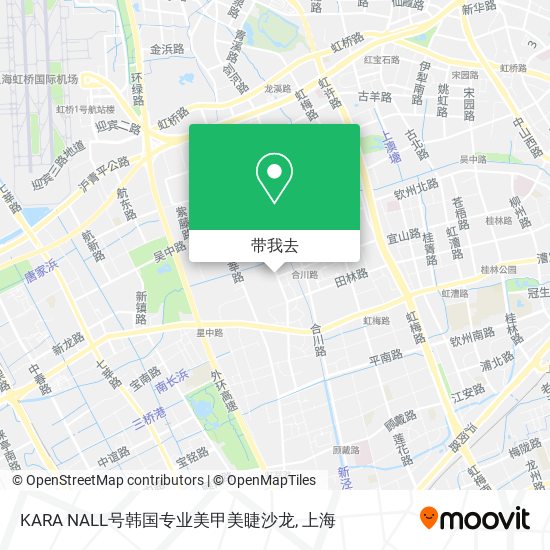KARA NALL号韩国专业美甲美睫沙龙地图