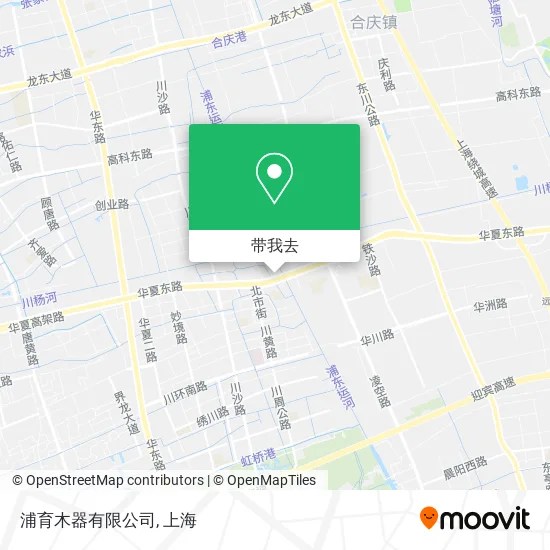 浦育木器有限公司地图