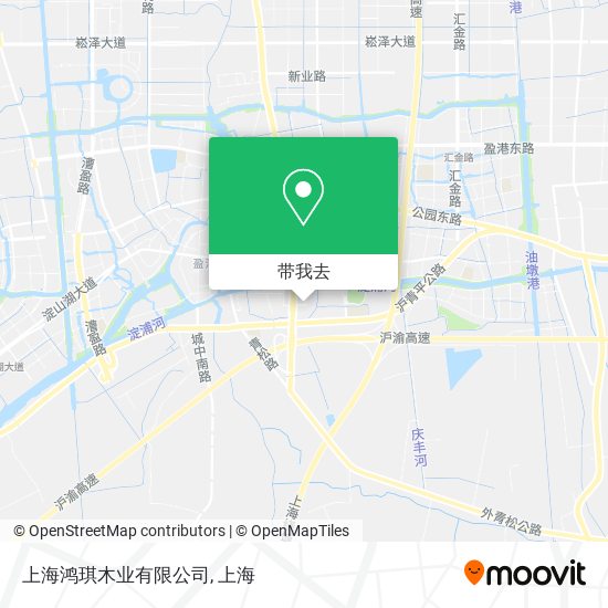 上海鸿琪木业有限公司地图