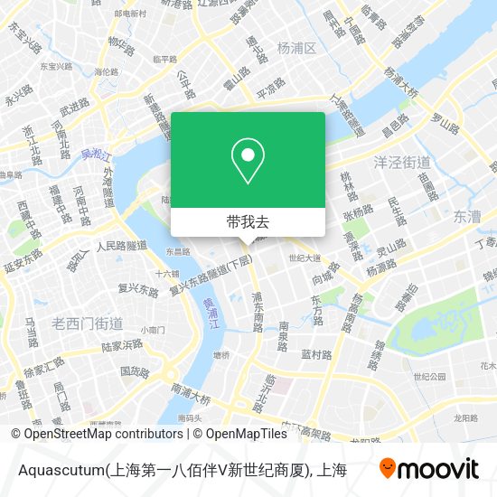 Aquascutum(上海第一八佰伴V新世纪商厦)地图