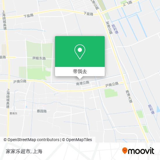 家家乐超市地图