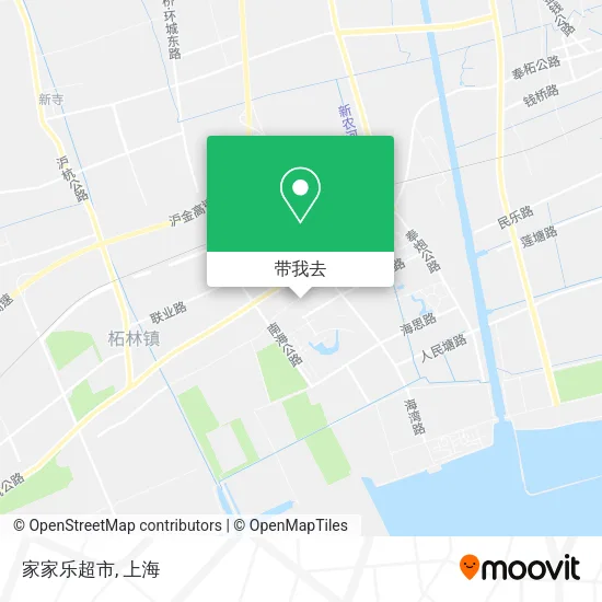 家家乐超市地图