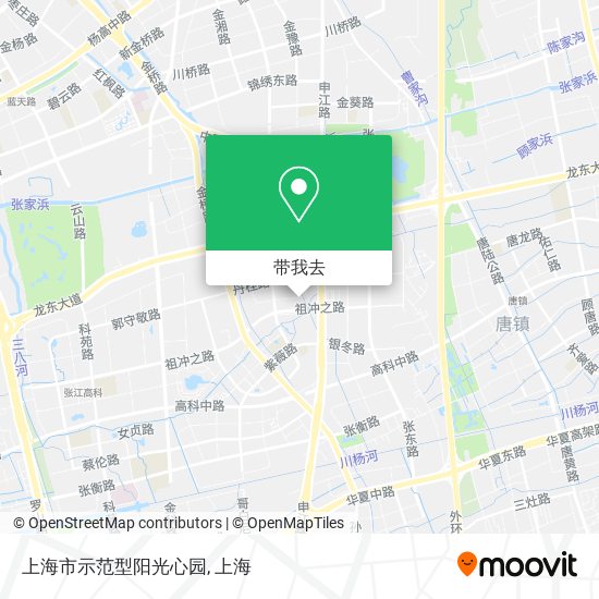 上海市示范型阳光心园地图