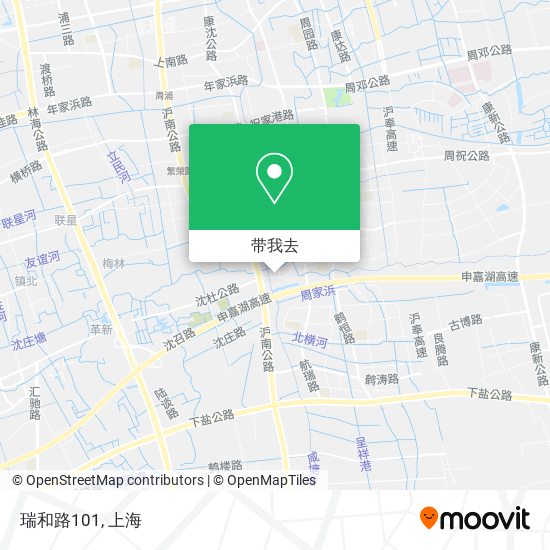 瑞和路101地图