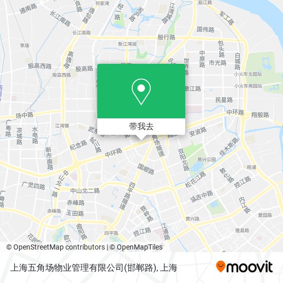 上海五角场物业管理有限公司(邯郸路)地图