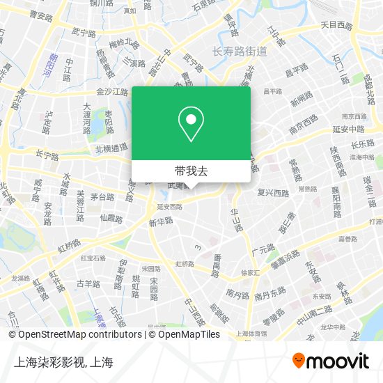 上海柒彩影视地图