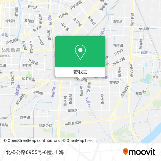 北松公路6955号-6幢地图