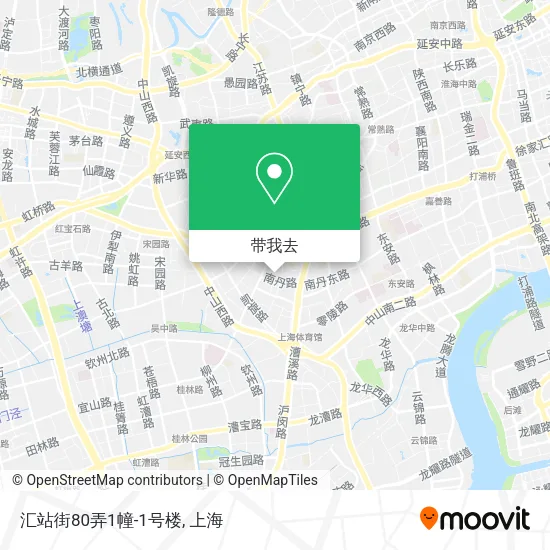 汇站街80弄1幢-1号楼地图