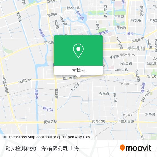 劭实检测科技(上海)有限公司地图