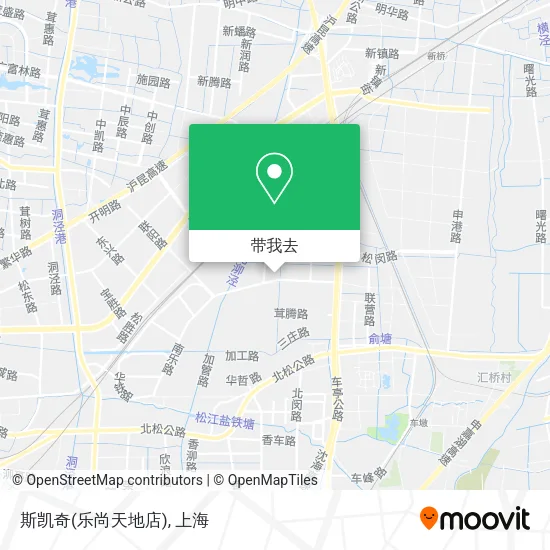 斯凯奇(乐尚天地店)地图