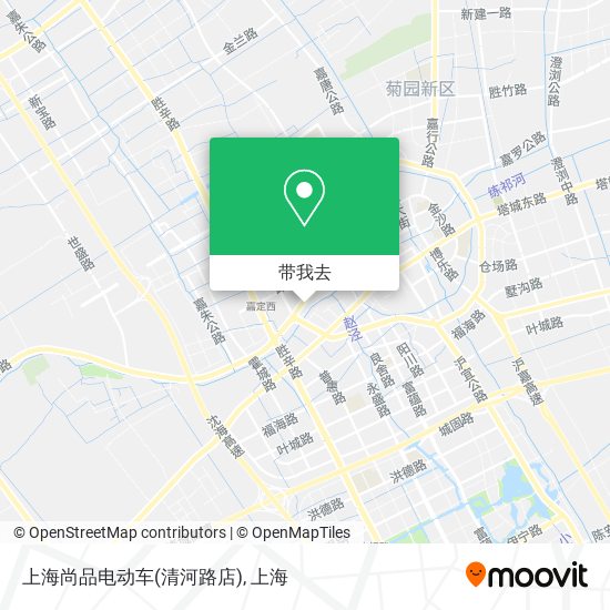 上海尚品电动车(清河路店)地图