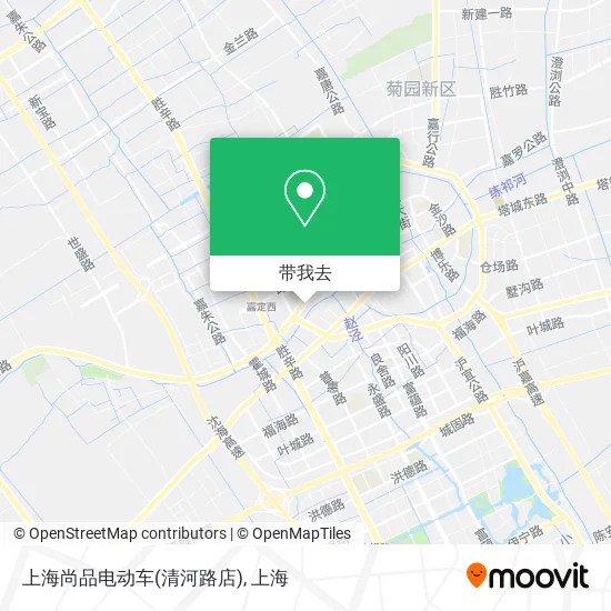 上海尚品电动车(清河路店)地图