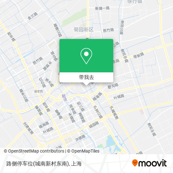 路侧停车位(城南新村东南)地图