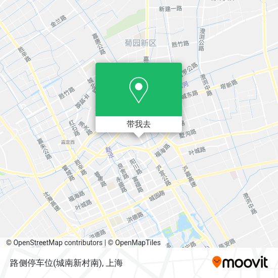 路侧停车位(城南新村南)地图