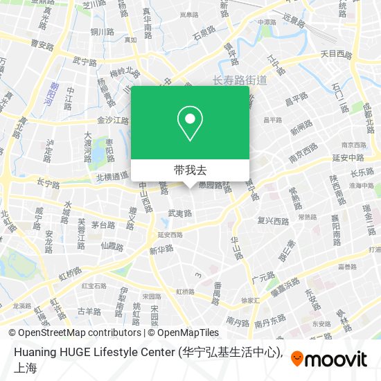 Huaning HUGE Lifestyle Center (华宁弘基生活中心)地图