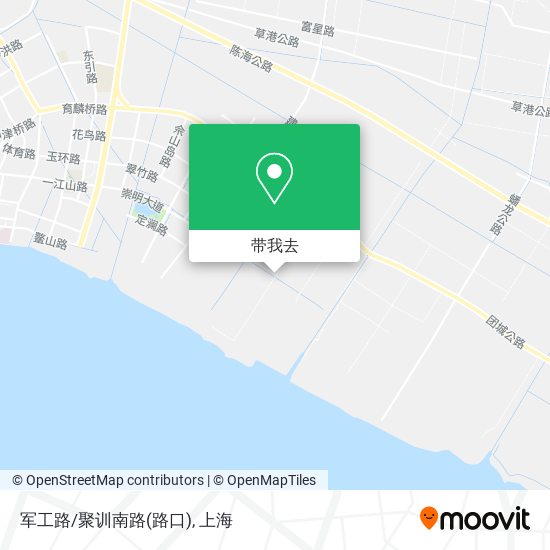 军工路/聚训南路(路口)地图