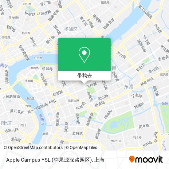 Apple Campus YSL (苹果源深路园区)地图
