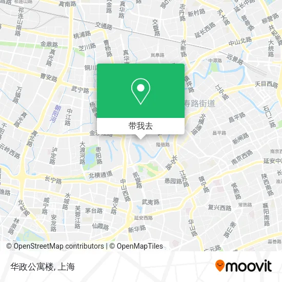 华政公寓楼地图