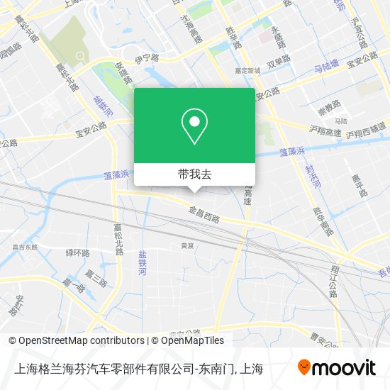 上海格兰海芬汽车零部件有限公司-东南门地图