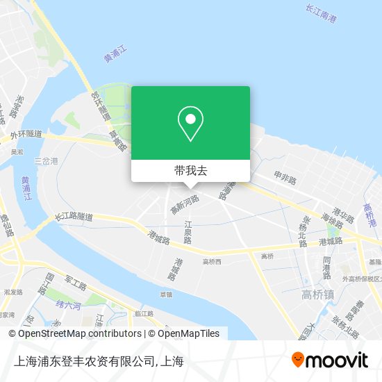 上海浦东登丰农资有限公司地图