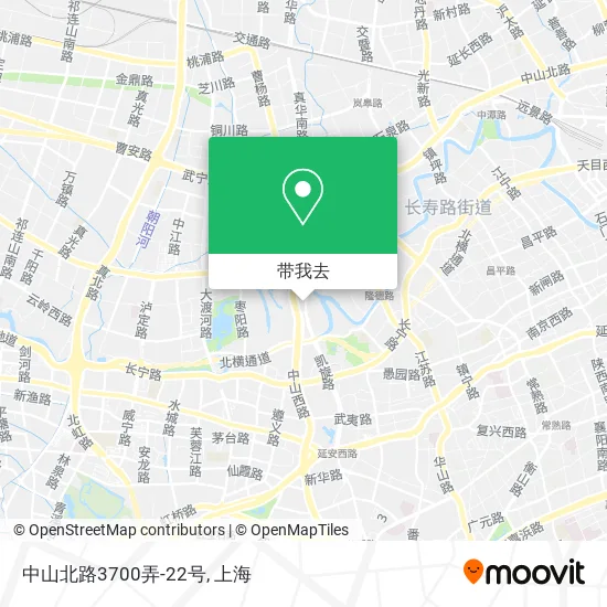 中山北路3700弄-22号地图