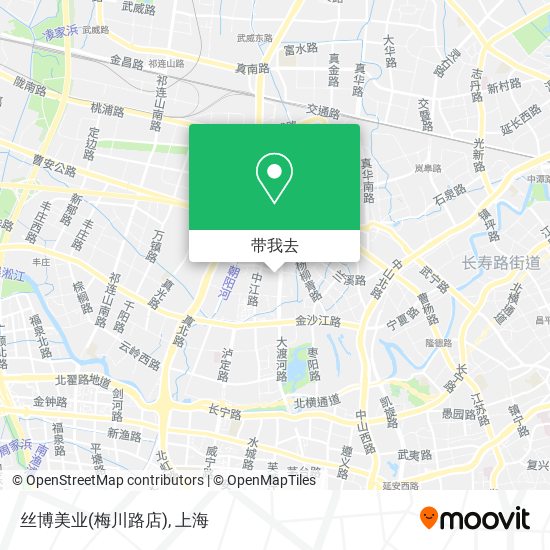 丝博美业(梅川路店)地图