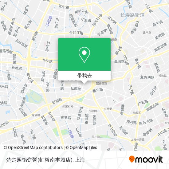 楚楚园馅饼粥(虹桥南丰城店)地图