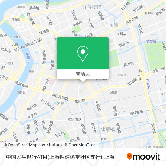 中国民生银行ATM(上海锦绣满堂社区支行)地图