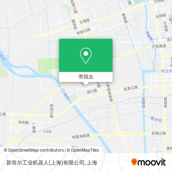 新答尔工业机器人(上海)有限公司地图