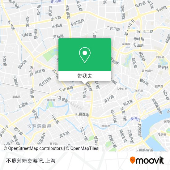不鹿射箭桌游吧地图