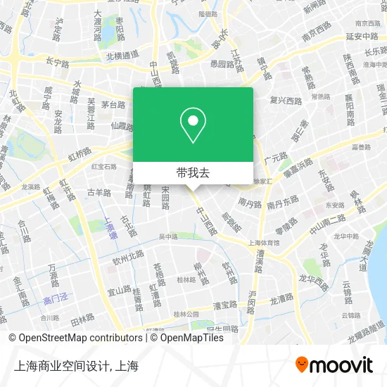 上海商业空间设计地图