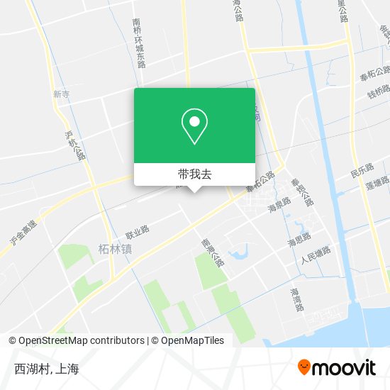 西湖村地图