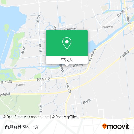 西湖新村-3区地图