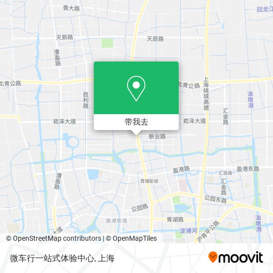 微车行一站式体验中心地图