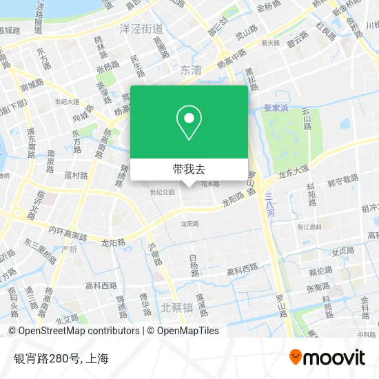 银宵路280号地图