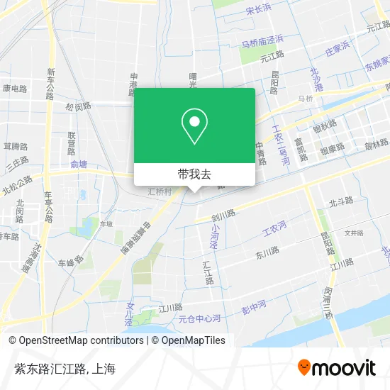 紫东路汇江路地图