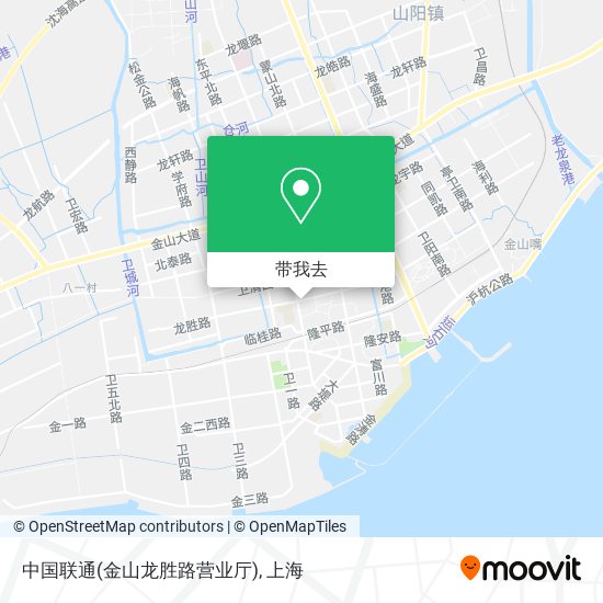 中国联通(金山龙胜路营业厅)地图