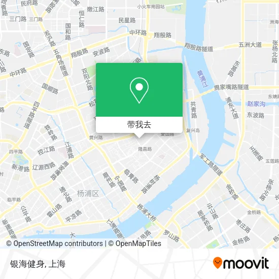 银海健身地图
