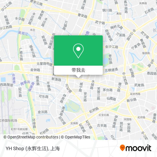 YH Shop (永辉生活)地图