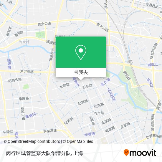 闵行区城管监察大队华漕分队地图