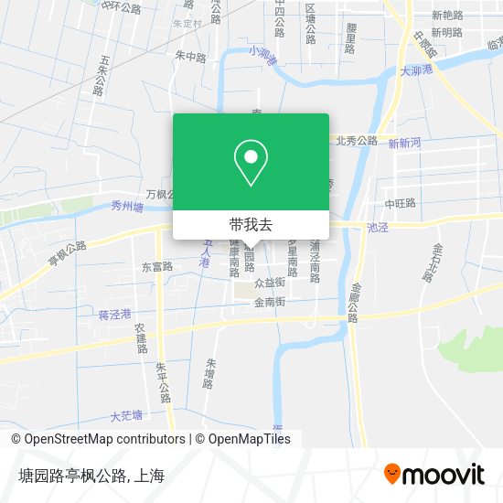 塘园路亭枫公路地图