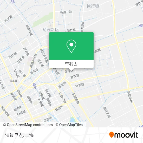 清晨早点地图