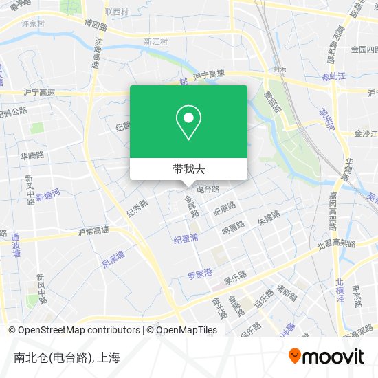 南北仓(电台路)地图