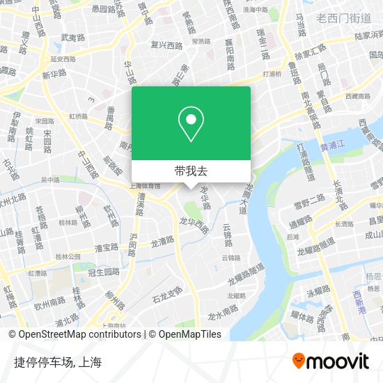 捷停停车场地图