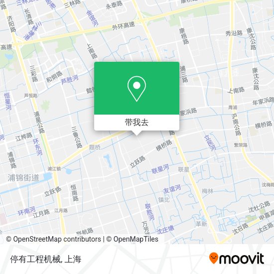 停有工程机械地图